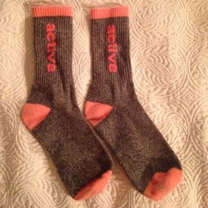 Active calf high socks