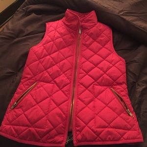 Pink Puffer Vest
