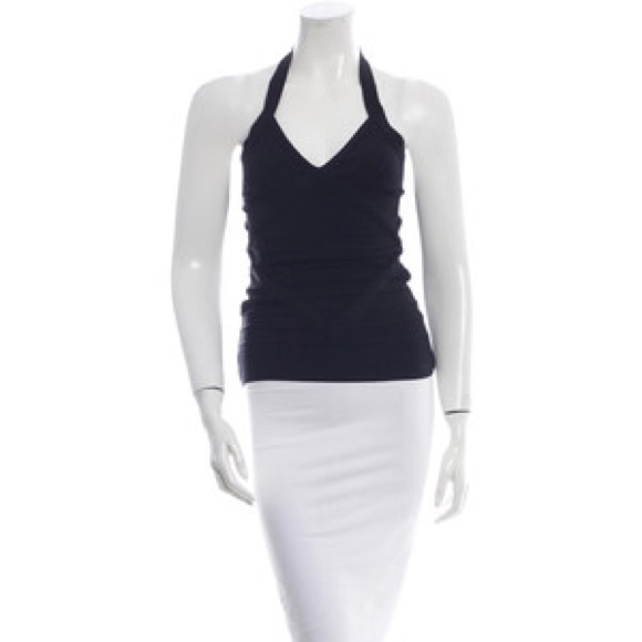Rare Herve Leger halter top XXS