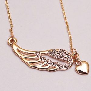 Angel wing necklace