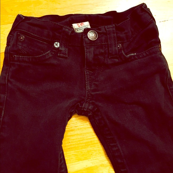 Girls size 6 black true religion