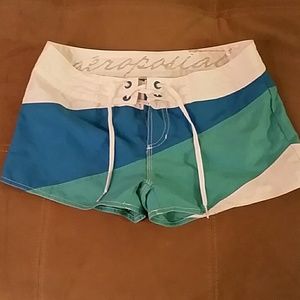 Aeropostale swimming shorts.