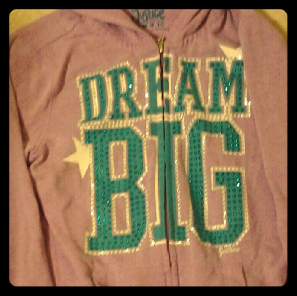 Justice girls hoodie