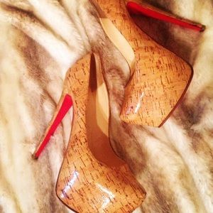 Louboutins Corkscrew Platform