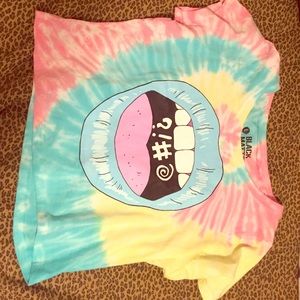 Tye dye graphic tee