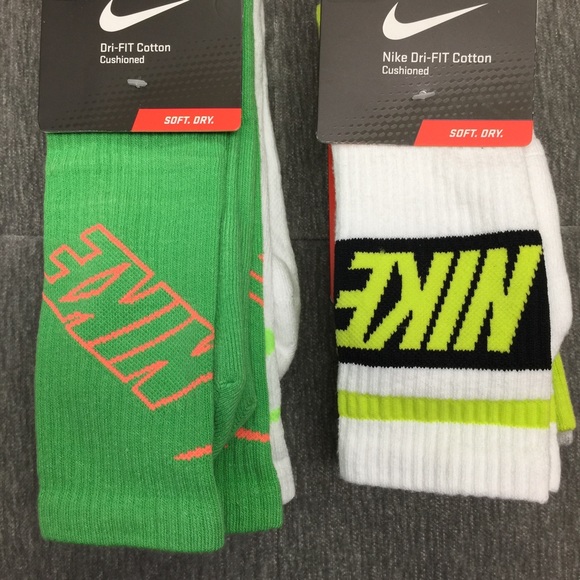 Nike Accessories - (NWT)6 pairs-Nike Dri-Fit Socks(L)