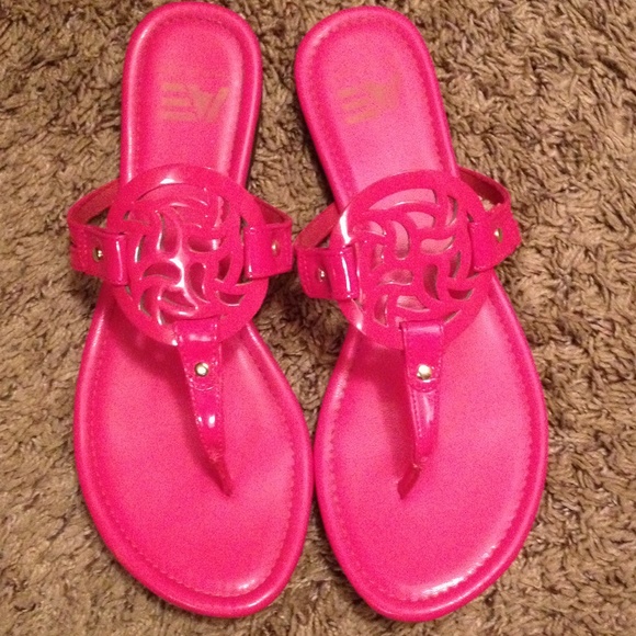 Pink sandals