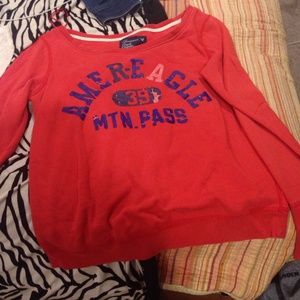 Off shoulder pullover american eagle