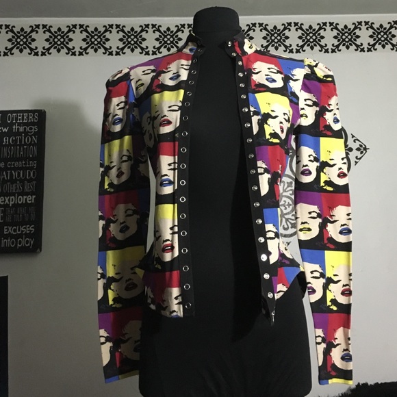 Betsey Johnson Marylin Monroe Jacket