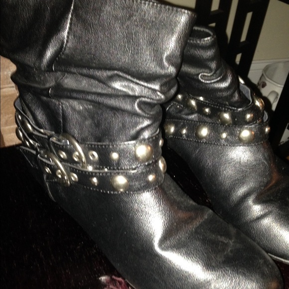 Chinese Laundry studded Boots