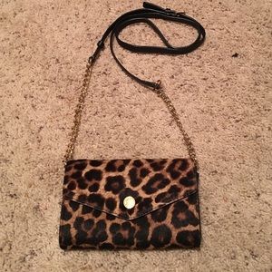 Michael Kors Cheetah Print Phone Crossbody