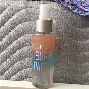 PINK Glitter Spray Body Mist