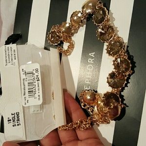 New brown Dimond necklace