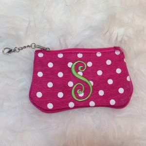 💚 Pink Polka Dot Coin Purse 💚