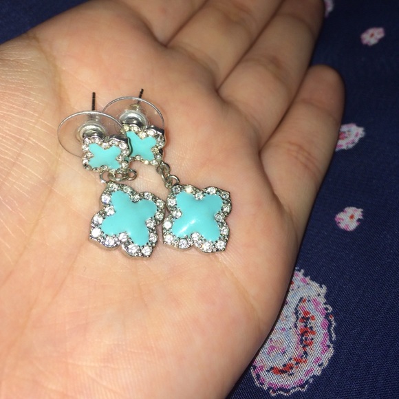 Tiffany blue earrings
