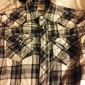 MENS TRUE RELIGION FLANNEL