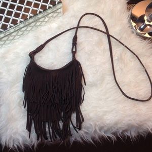 Fringe Crossbody