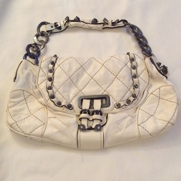 Juicy Couture Handbags - Juicy Couture off white leather purse