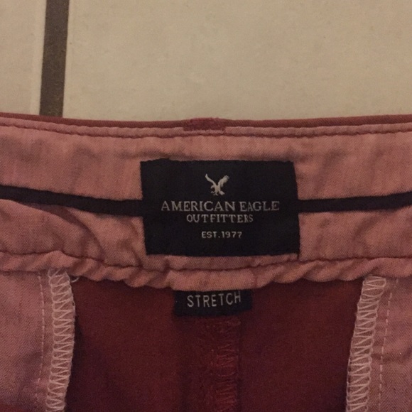 AE maroon Midi shorts - Picture 2 of 4