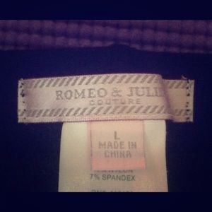 Romeo & Juliet Couture leggings.  2 pairs. Large