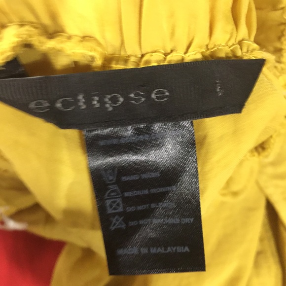 Mustard color gown - Picture 3 of 4