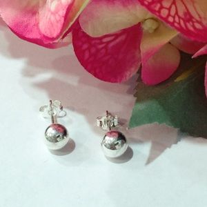 💰SALE 925 Sterling silver Balls Stud earring