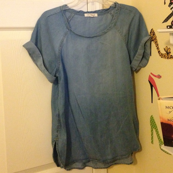 Forever 21 denim shirt