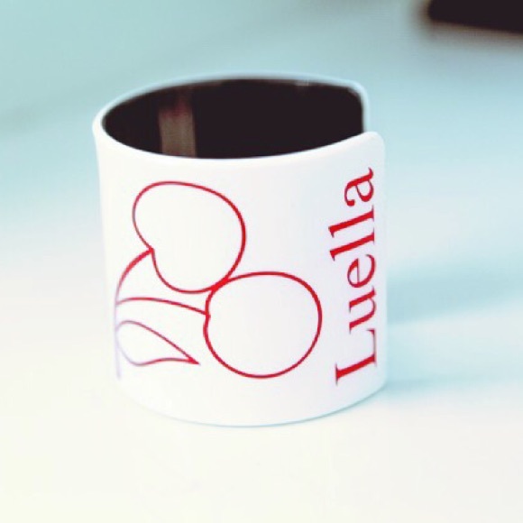 Luella Cherry Cuff Bracelet Size S/XS