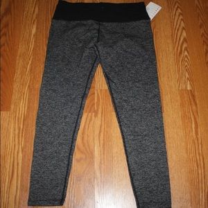 Black, grey hea there'd running pants -NWT size L