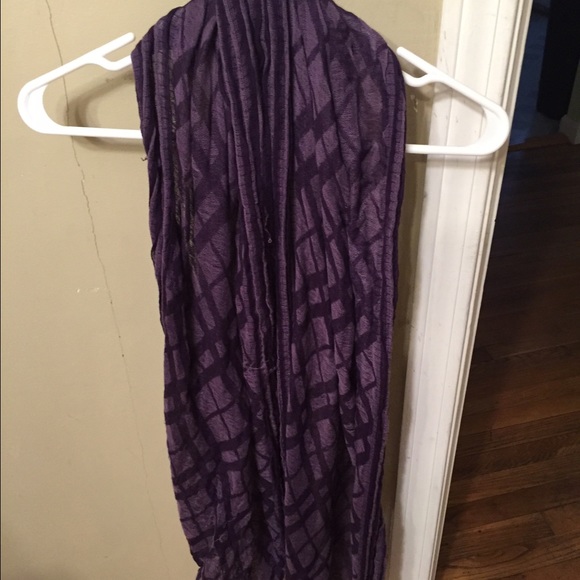 Purple scarf