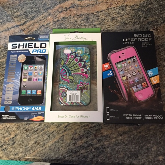 Lifeproof and Vera Bradley cases