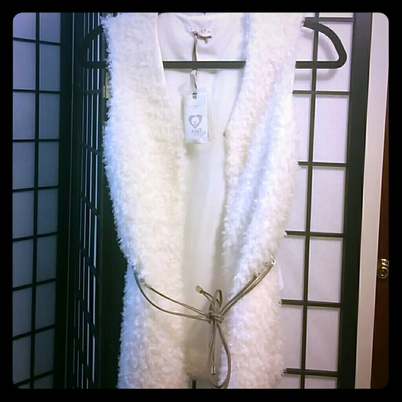 Fuzzy vest