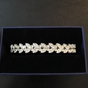 LOWERED 10%%% Swarovski butterfly bangle