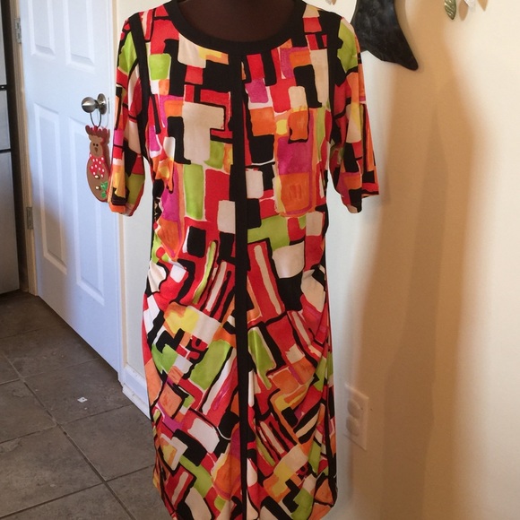 Multi colored dress