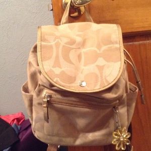 Real coach mini backpack!