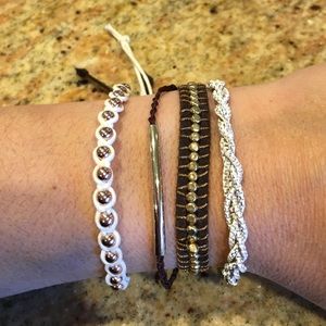 4 American eagle bracelets