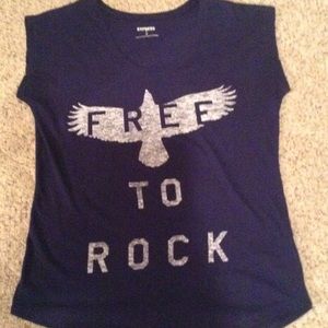 Express shirt! Free to rock!