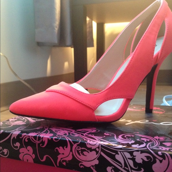 Neon Pink Heels