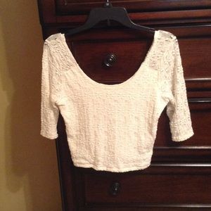 Cute crop top from Hollister!