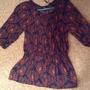 Mossimo black really cute top!