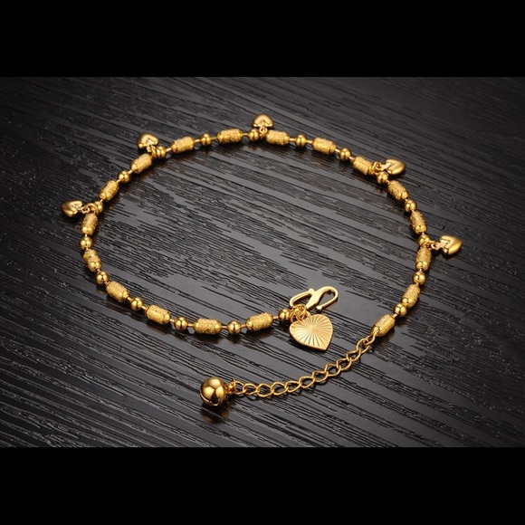 18K Gold Anklets