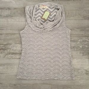 Cowl neck tank top from Anthropologie