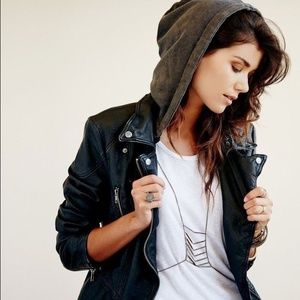 Free people Vegan jacket