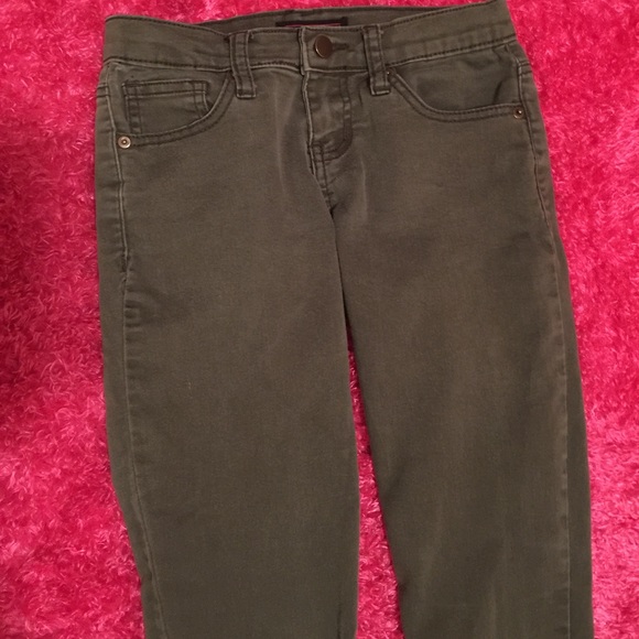 Olive green skinnies - Picture 2 of 2