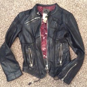 Leather Diesel Leather jacket AS IS