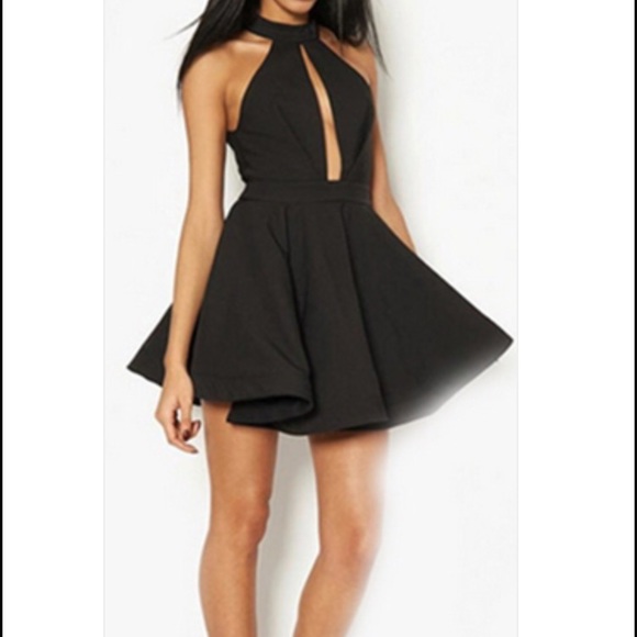 Little black skater dress