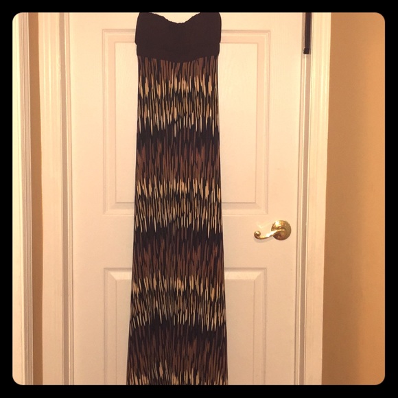 Strapless Maxi Dress