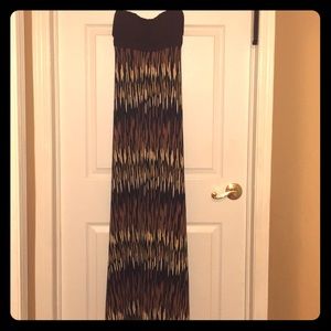 Strapless Maxi Dress