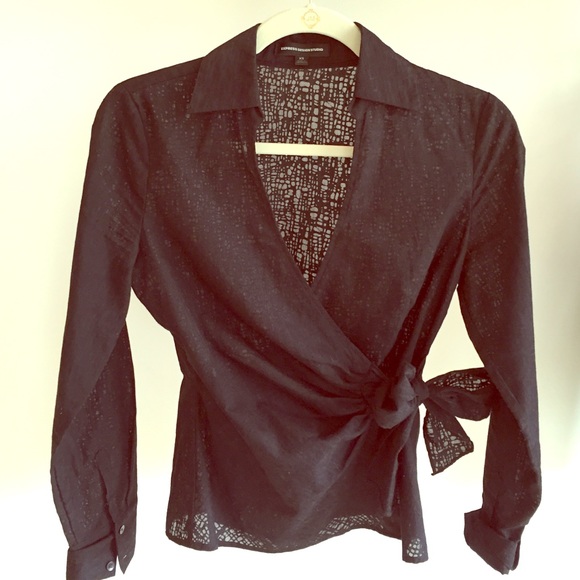 wrap style top by Express