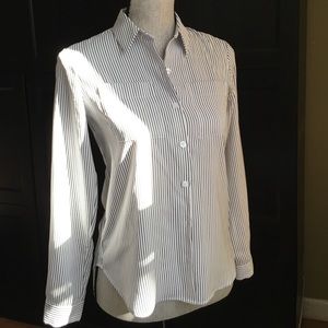 Ann Taylor striped blouse. XXSP.